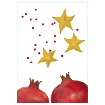 Postkarte 'Sternfrucht'