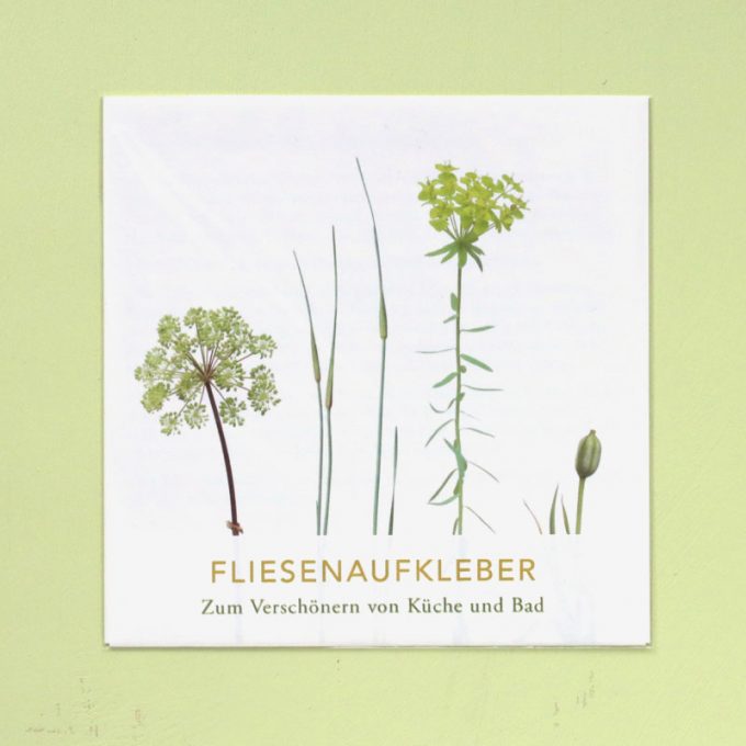 Fliesenaufkleber "Wiese, grün"